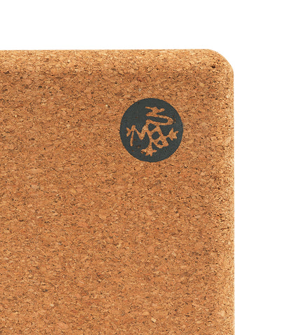 Manduka Cork Block (Size: 4"x6"x9")