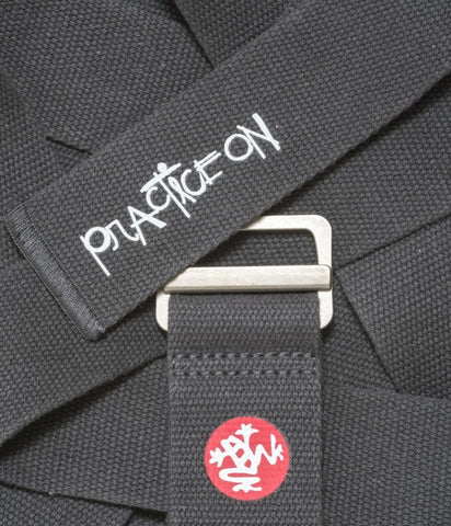 Manduka Align Yoga Strap (Thunder - Length 243cm)