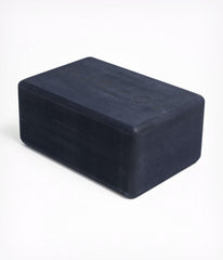 Manduka Recycled Foam Yoga Block (Midnight - Size: 4”x6”x9”)