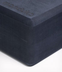 Manduka Recycled Foam Yoga Block (Midnight - Size: 4”x6”x9”)