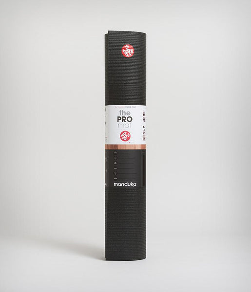 Manduka PRO Long Yoga Mat 6mm (Black - Length 215cm)