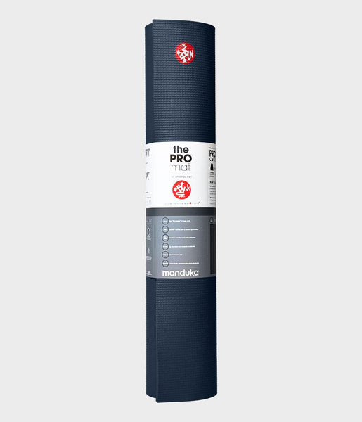 Manduka PRO Yoga Mat 6mm (Midnight - Length 180cm)