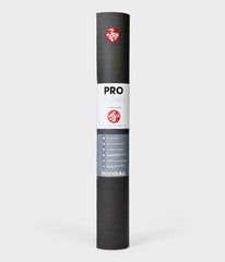 Manduka PRO Travel Yoga Mat 2.5mm (Black - Length 180cm)