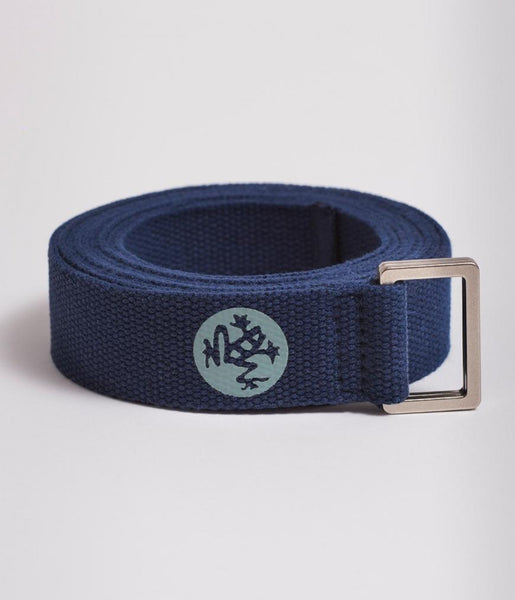 Manduka Unfold Yoga Strap (Midnight - blue - Length 243cm)