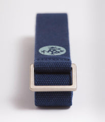 Manduka Unfold Yoga Strap (Midnight - blue - Length 243cm)